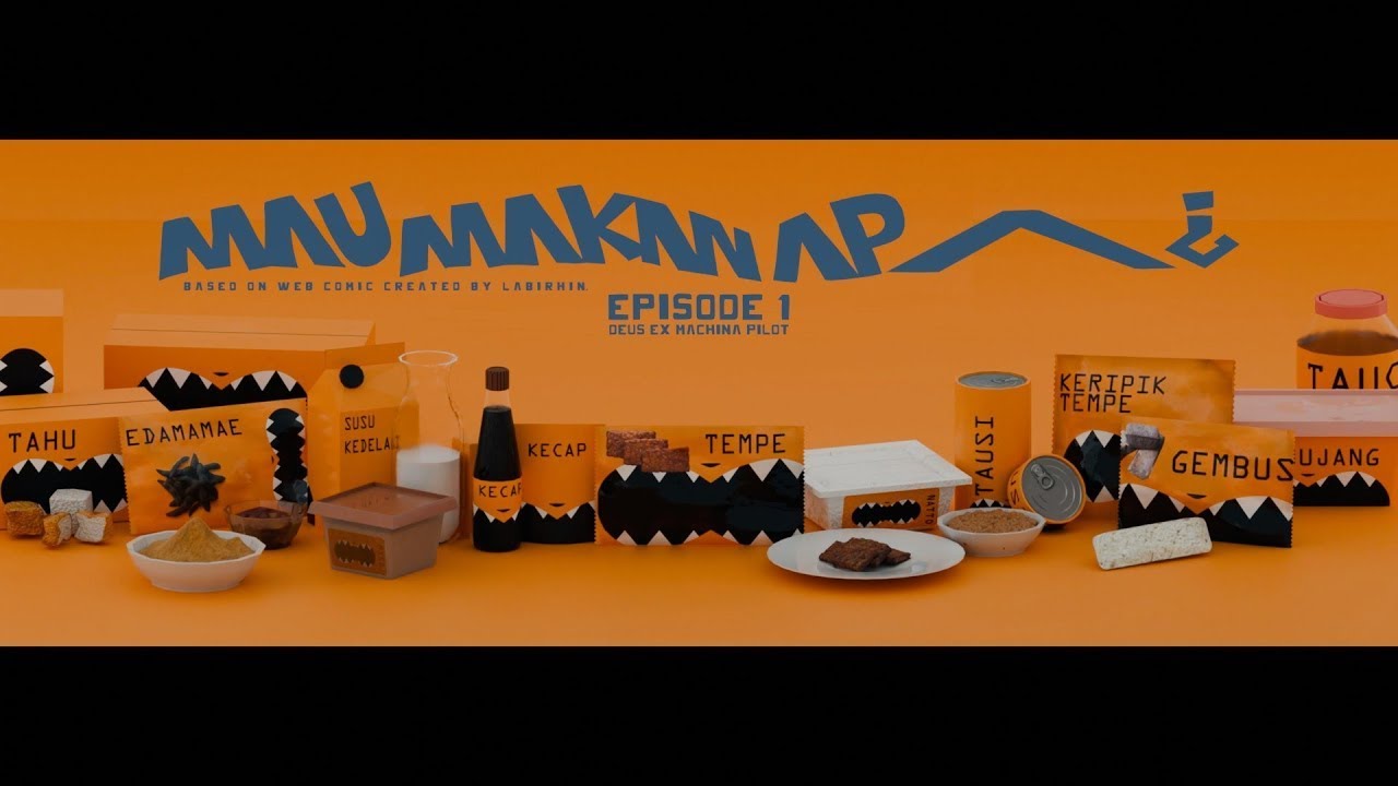 «MAU MAKAN APA?» Эпизод 1: "ПИЛОТ DEUS EX MACHINA" - Русские субтитры
