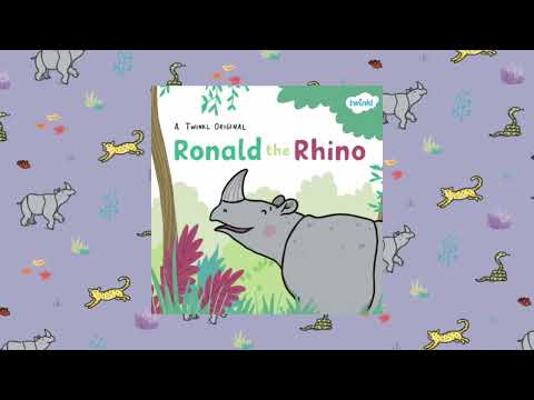 Ronald The Rhino Twinkl Original Foundation Phase Storytime