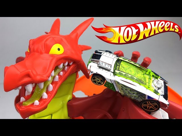 Hot Wheels Dragon Blast Launching Playset