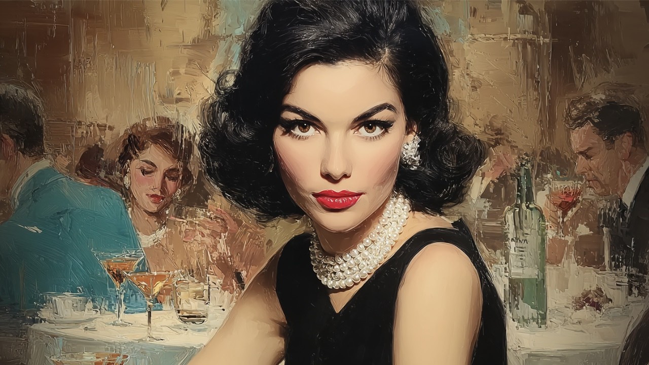 Glamorous 1960s Spy Jazz | Elegant Lounge Music for Sophisticated Evenings