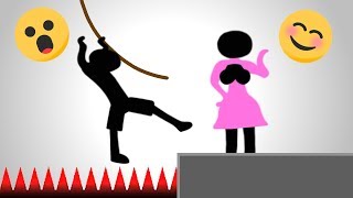 Stickmen Will Do ANYTHING For Stickwomen - Who Dies First screenshot 5