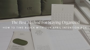 Ultimate Productivity Hack: Using the Time Blocking Method | Cloth & Paper