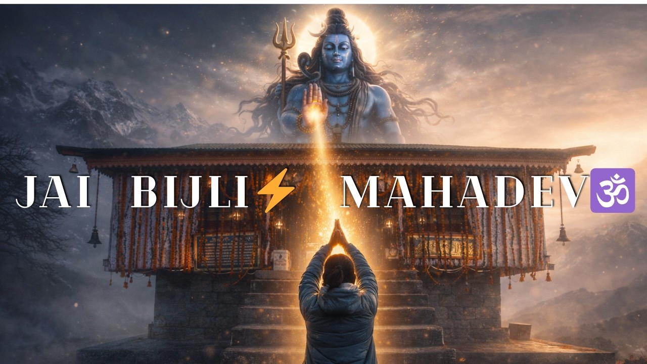 The Temple Struck by Lightning: My Mahashivratri Experience at Bijli Mahadev 🔱