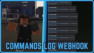 How to create an In game commands log using the Pro Server Pack and Webhooks in ER:LC Roblox