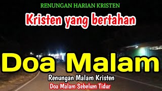 Renungan malam - Kristen yang bertahan