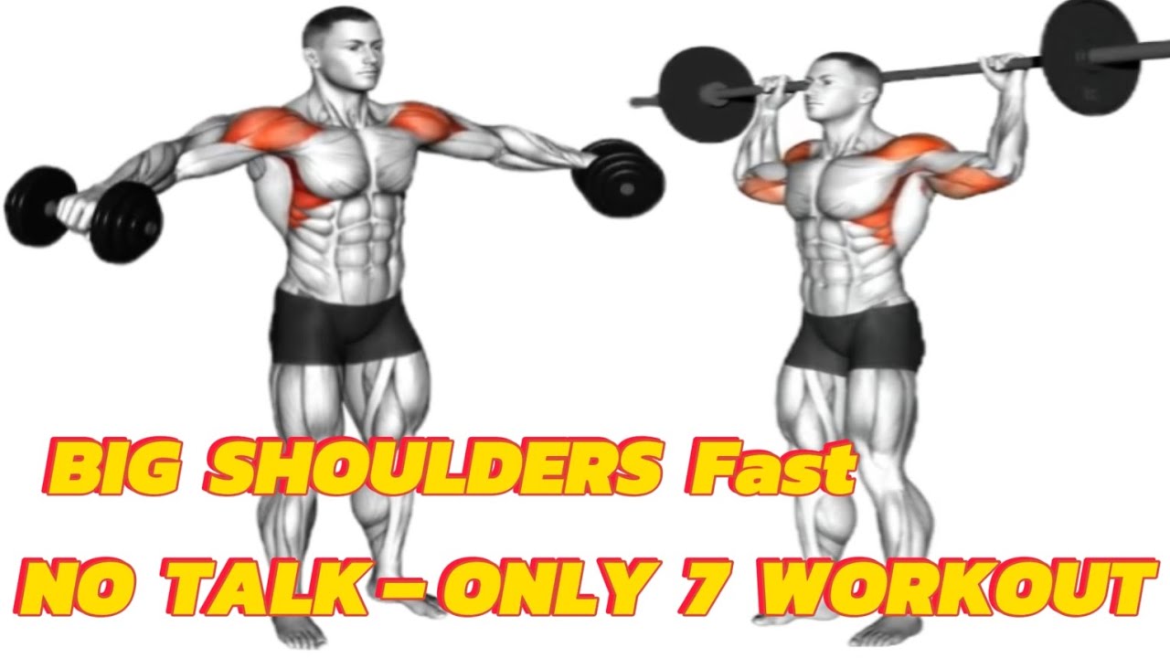 Build 3D Shoulders Fast | Gym Workout 🔥