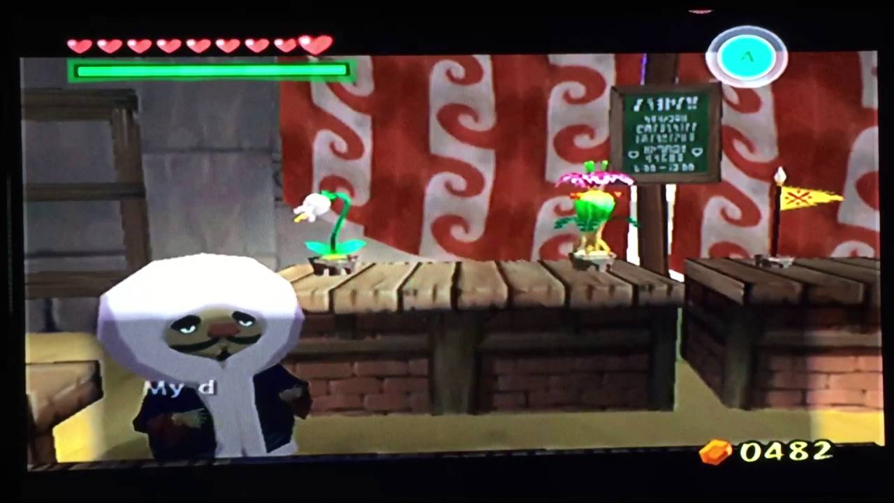 Episode 46 Legend of Zelda Wind Waker, Decorating the town of Windfall