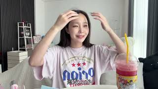 韓国在住女のよぉ喋る動画メイク動画。スイカジュースは年中売ってくれ