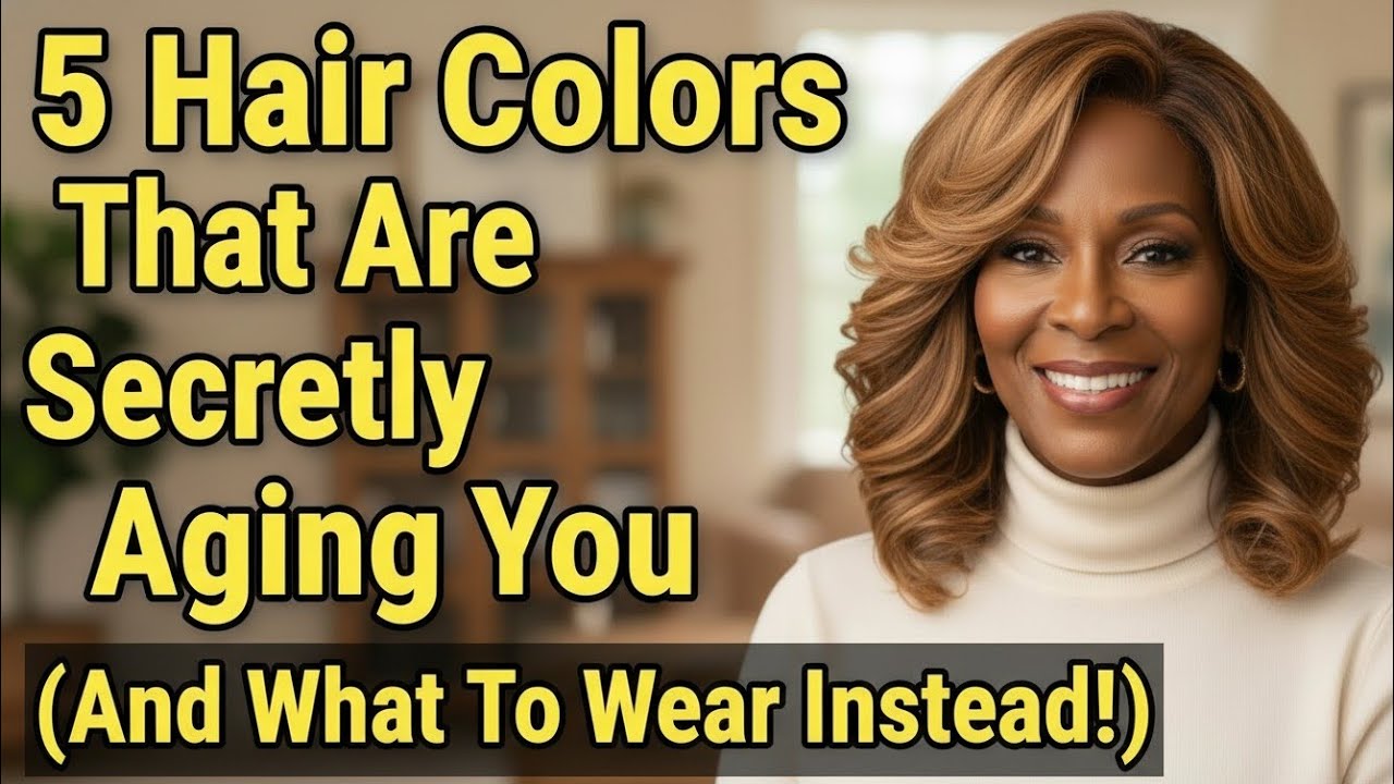 Look Younger After 60: Best & Worst Hair Colors for Mature Black Women