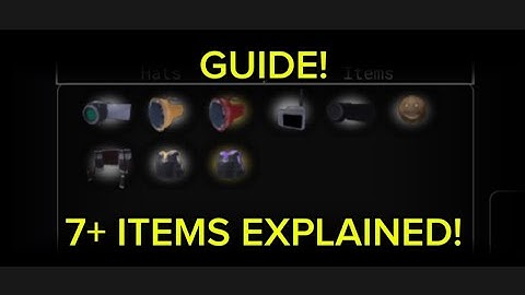 Toturial + explaining about items in Slendytubbies vs redux! | TIPS+FUN FACTS!