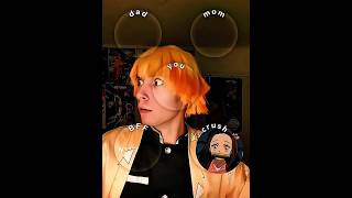 Filter cooked Zenitsu 🤣💀 #anime #demonslayer #kny #foryou