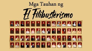 MGA TAUHAN NG EL FILIBUSTERISMO
