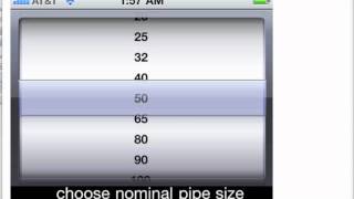 Piping Offset Calculator - App Settings tutorial screenshot 1