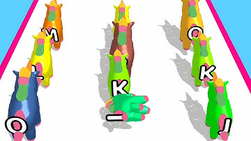 A-Z Run - All Levels Gameplay Android, iOS ( Level 22 - 23 )