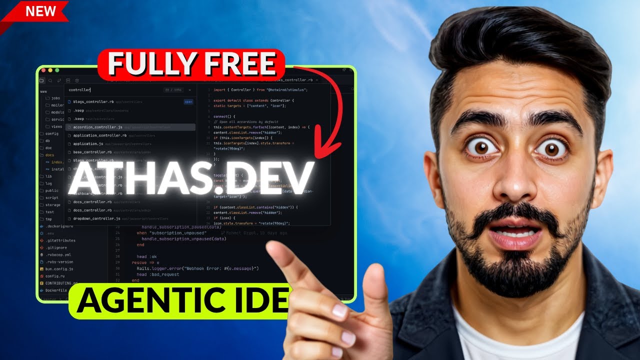 Agentic Code Editor This NEW AI Agentic Editor is INSANE - Cursor Alternative (FULLY FREE ...