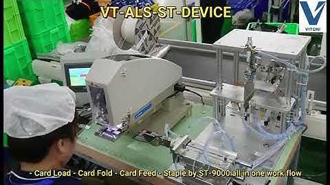 VITONI VT ALS ST DEVICE  FOR PIN TAGING MACHINE AUTO CARD LOADING AND PIN TAGING New