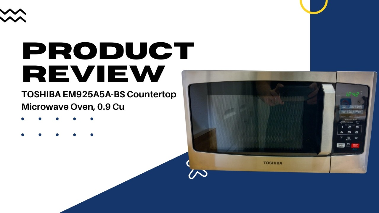 Toshiba EM925A5A-BS Microwave Review: Compact Powerhouse or Just