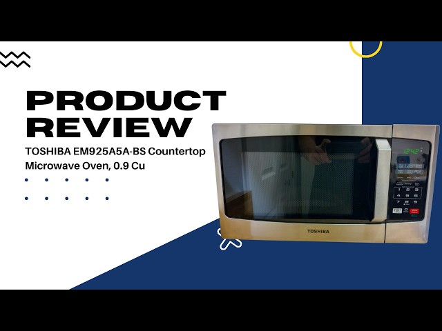 Toshiba EM925A5A-BS Microwave Review: Compact Powerhouse or Just