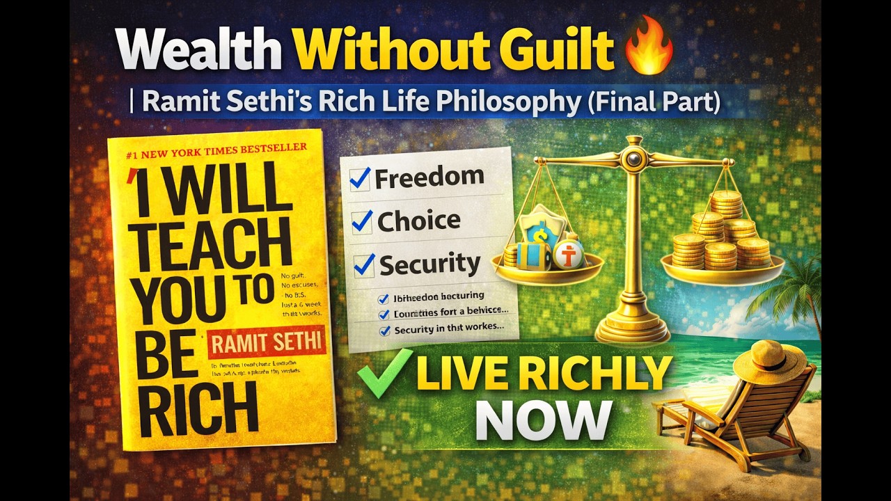 Wealth Without Guilt 🔥 | Ramit Sethi’s Rich Life Philosophy (Final Part)