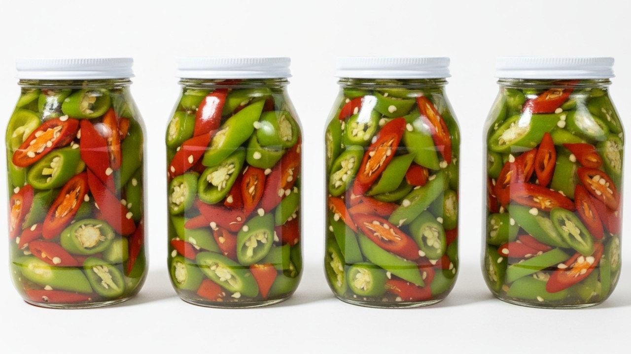 “MY GRANDMOTHER HAS BEEN STORING PEPPERS THIS WAY FOR 10 YEARS!! KEEPING PEPPERS FRESH”