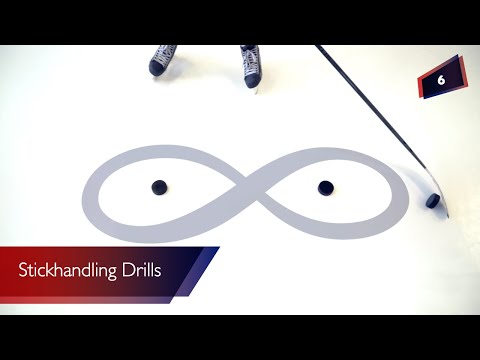 Hockey stickhandling drills