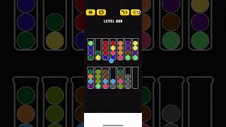 Ball Sort stage 688 #games #puzzle #ballsort