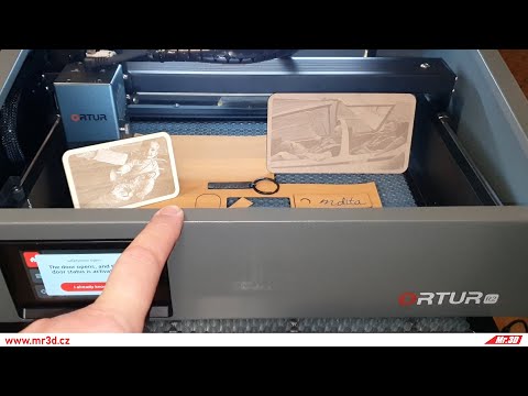 Robustní laser. gravírovačka Ortur R2 - 20W diod. verze