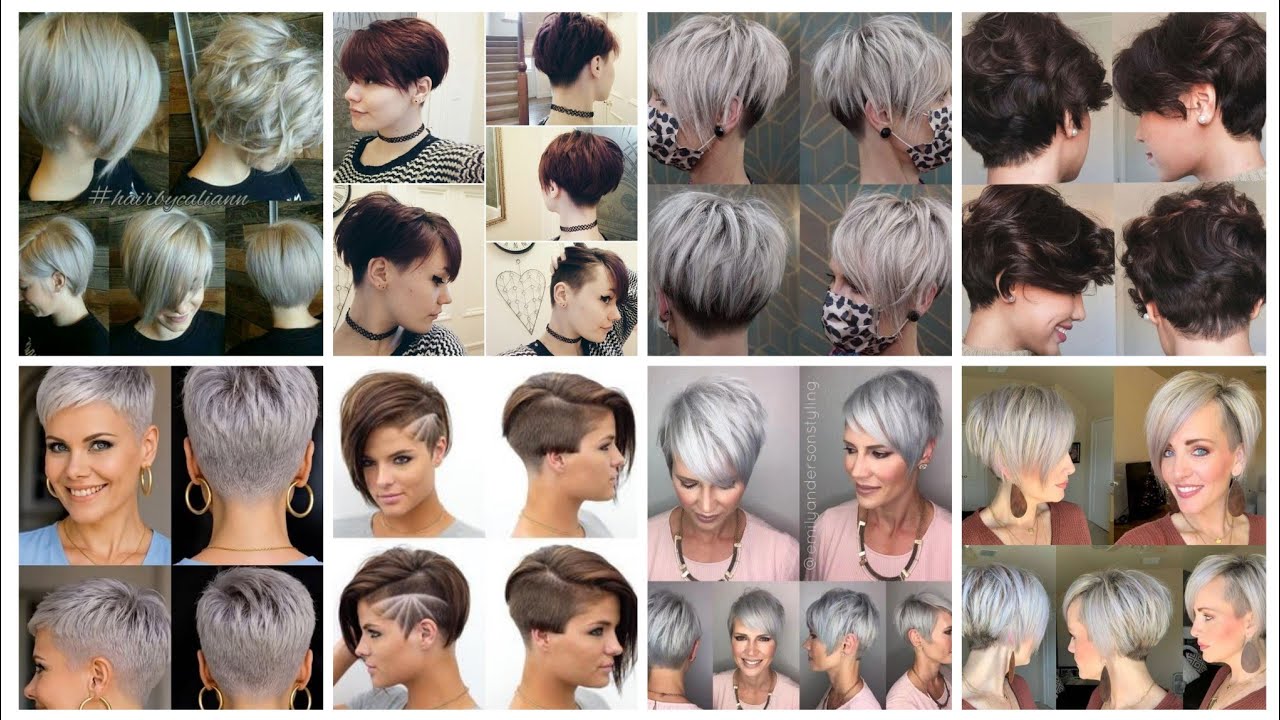 2026 Top TRENDING latest 200+ Short Stacked Bob pixie haircut today fashion #hairstyle