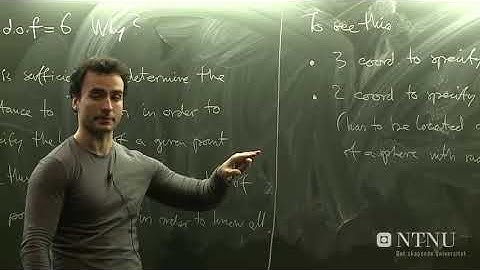 Classical Mechanics lecture 21 Rigid body rotation Part 1 - Jacob Linder