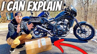 I Replaced My FAVORITE Rebel 1100 Exhaust… With THIS?!