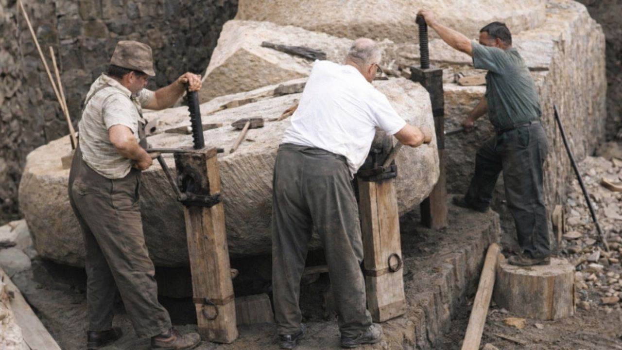The Last Grindstone Maker in Germany - A Dying Craft Nobody Talks About