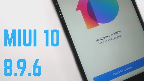 Miui 10 8.9.6 Global Beta ROM Update!Improve Battery Backup!Redmi Note 4