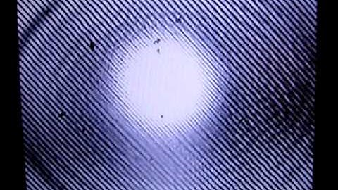 Interference pattern with optical table