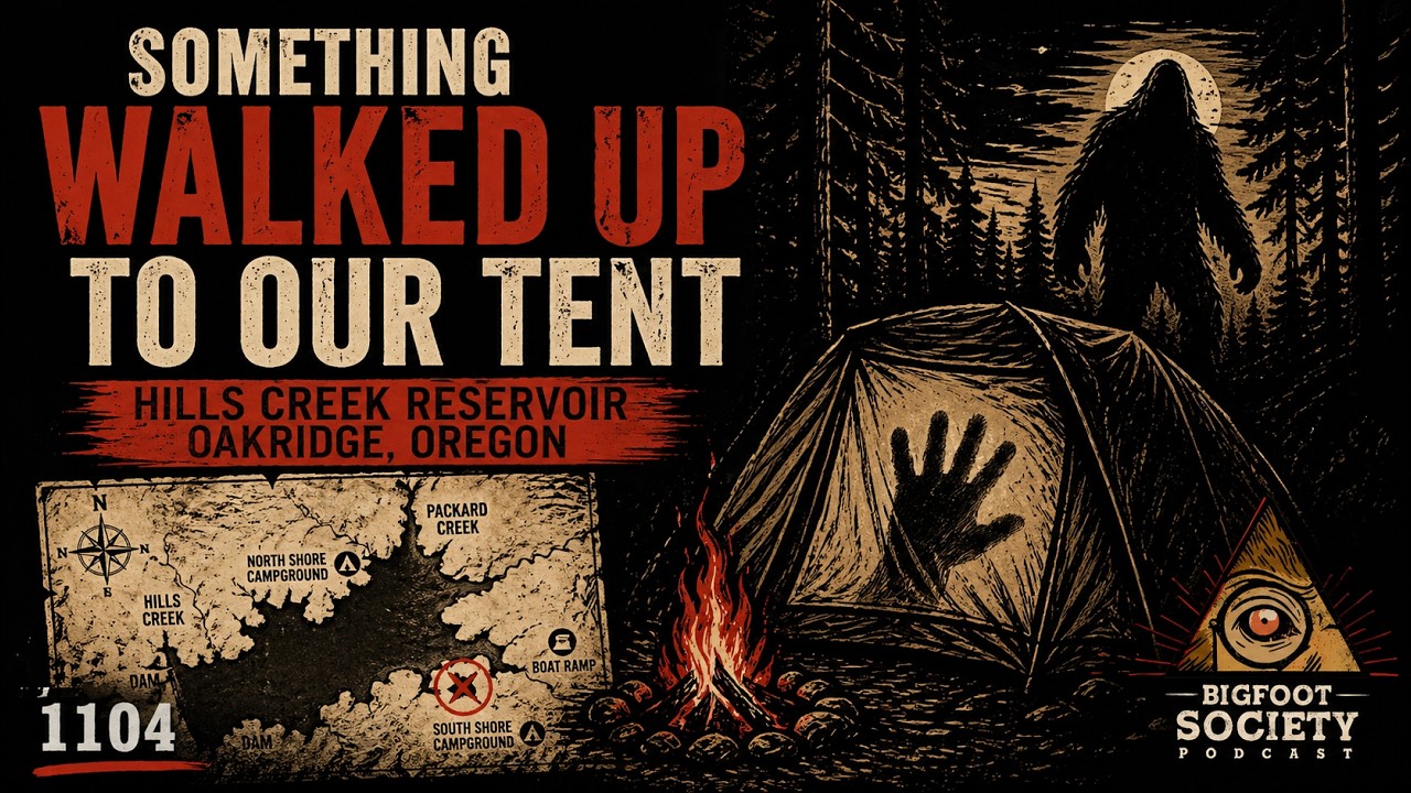 Something Walked Up To Our Tent | Oakridge Oregon Bigfoot Encounter | Bigfoot Society 1104