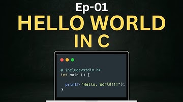 Learn C Programming complete | Ep 1: Hello World, Setup & Basics for Beginners