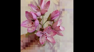 картинка: Цветы из фоамирана!!!!Весенние цветы!! Без молдов!!