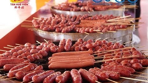 Lạp xưởng hồ lô và lạp xưởng tươi