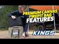 Adventure Kings Premium Canvas Firepit Bag Features