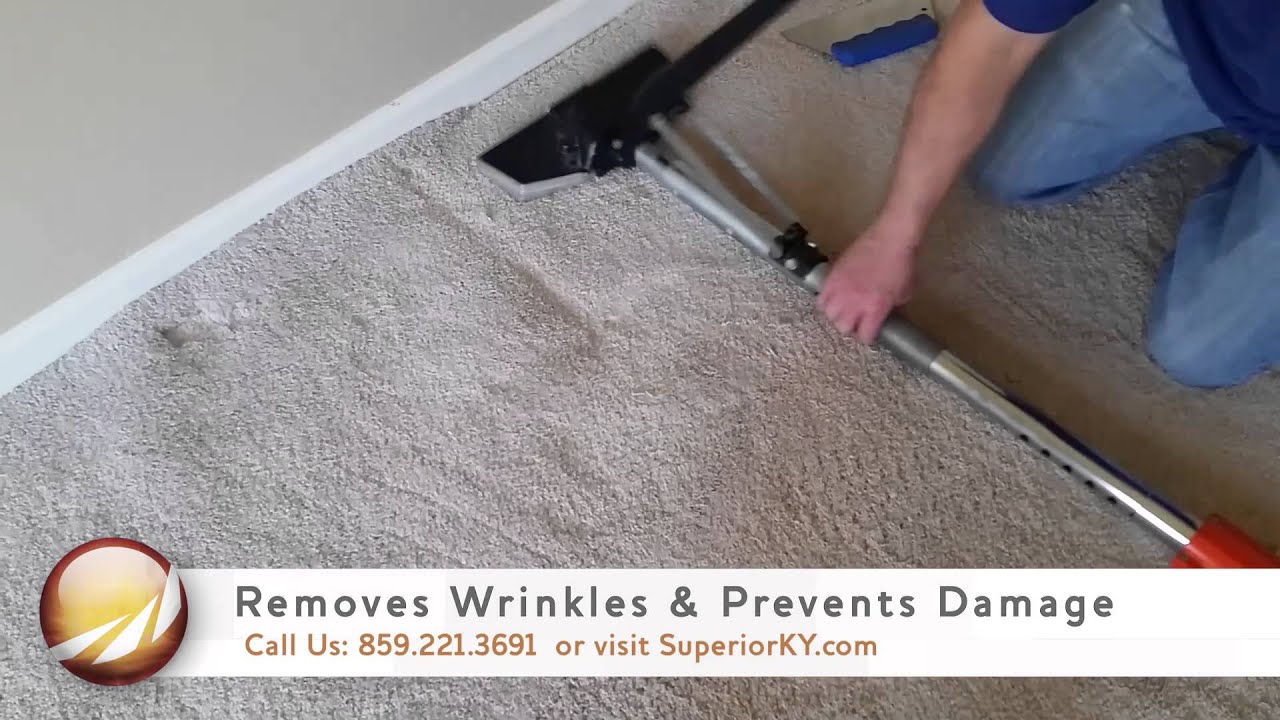 Carpet Stretching By Superior Floor Care of Lexington, KY YouTube