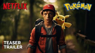 Pokemon: Live Action Movie (2024) | TEASER TRAILER | Tom Holland \& Netflix (4K)