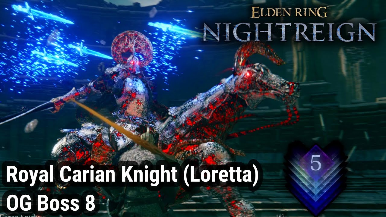 Royal Carian Knight (Loretta) Depth 5 difficulty NO Hit