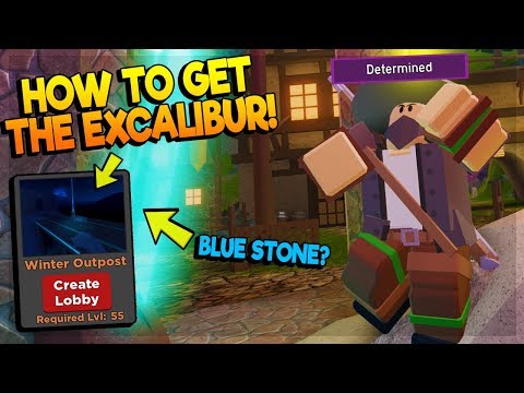 How To Get The Excalibur Part 2 Dungeon Quest Roblox Youtube - read descselling kings castle dual blades roblox dungeon