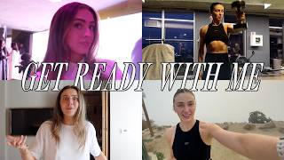get ready with me ✨ weekly vlog + workouts + more