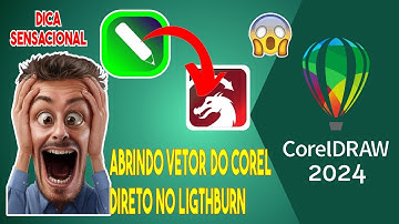 Como abrir arquivos do Corel Draw direto no Ligtburn de maneira automática com o uso da macro.