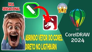 Como Abrir Arquivos Do Corel Draw Direto No Ligtburn De Maneira Automática Com O Uso Da Macro.