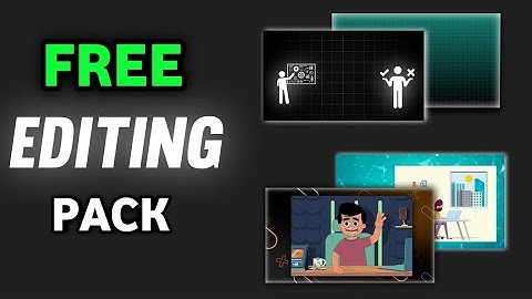 Free Editing Pack (high quality) @decodingyt