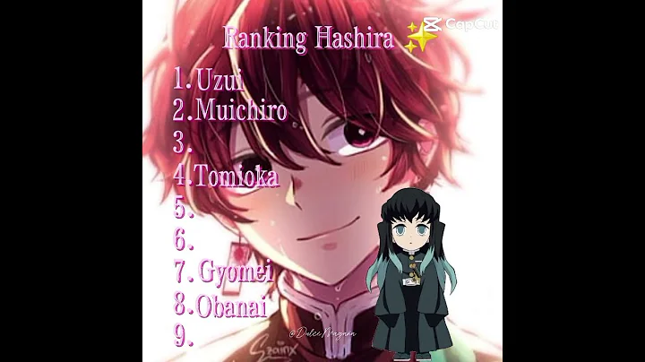 Ranking Hashiras || MY OPINION || #capcut #template #rankinghashira #demonslayer #hashira