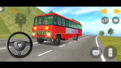 Indian Sleeper Bus Simulator | 3D Bus Driving Game - Bus Wala Game - Bus Game Android Gameplay