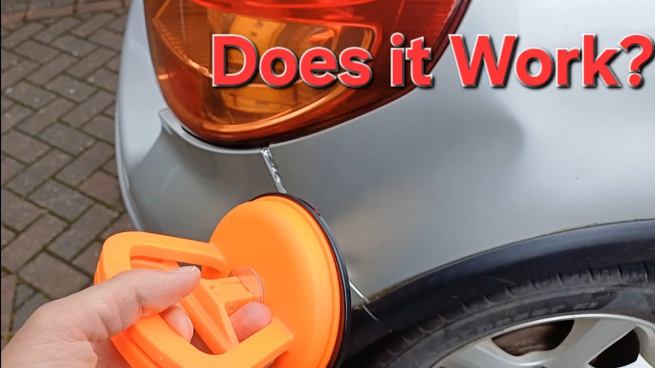REVIEW- Suction Cups to Fix Car Dents?