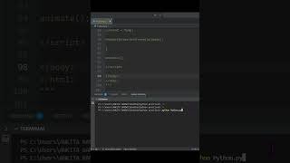 Advanced Python Design 🔥 | Water Ripple simulation | Coding Short | Next Level Python 🚀